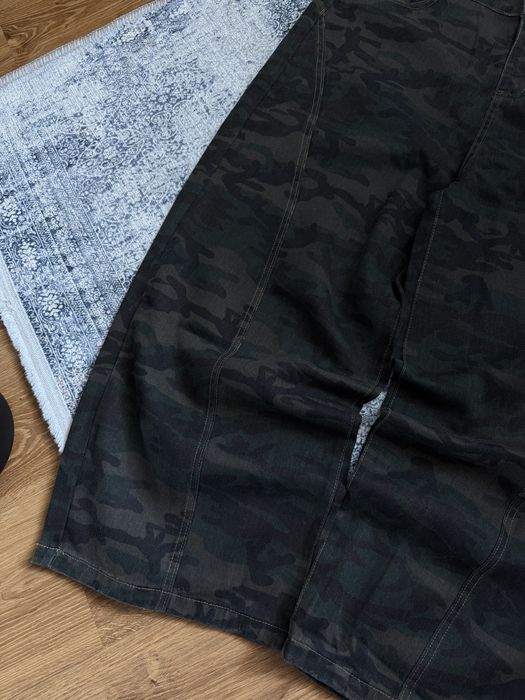 Baggy washed camo oversized jeans камуфляжні джинси широкі y2k вареные камуфляжные штаны archive opium sk8 erd no faith military милитари бегги
