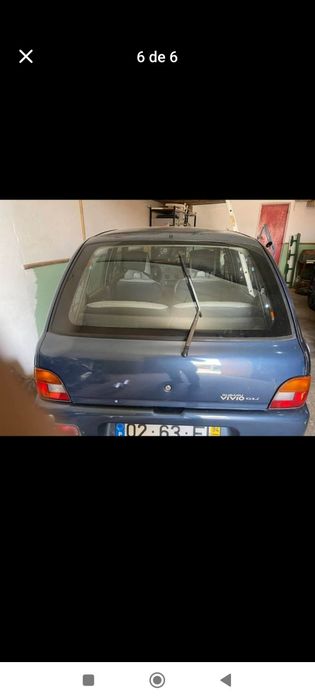 Dois Subaru vivio um de 94 azul e um branco de 97, clássicos raros