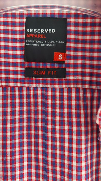 Koszula męska krótki rękaw rozmiar S Reserved