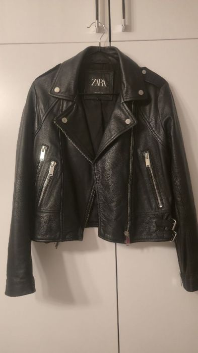 Шкіряна куртка косуха Zara