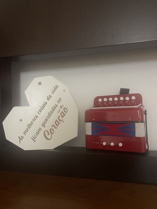 Concertinas novas em caixa