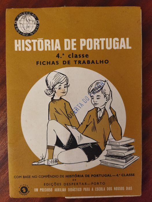 Livros antlgos escolares