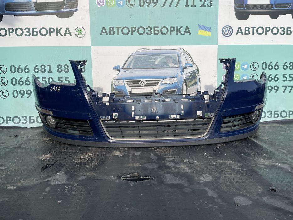 Бампер передній la5e фольксваген пассат б6 volkswagen passat b6 ла5е