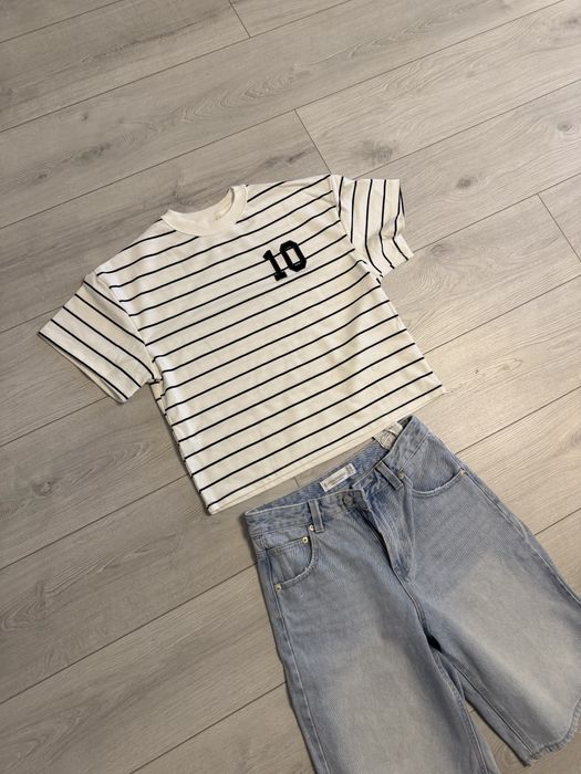 Футболка, шорти , спідниця Zara 164