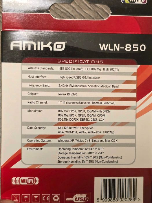 Wi-Fi адаптер Amiko