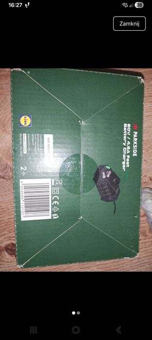 Ładowarka parkside 20v