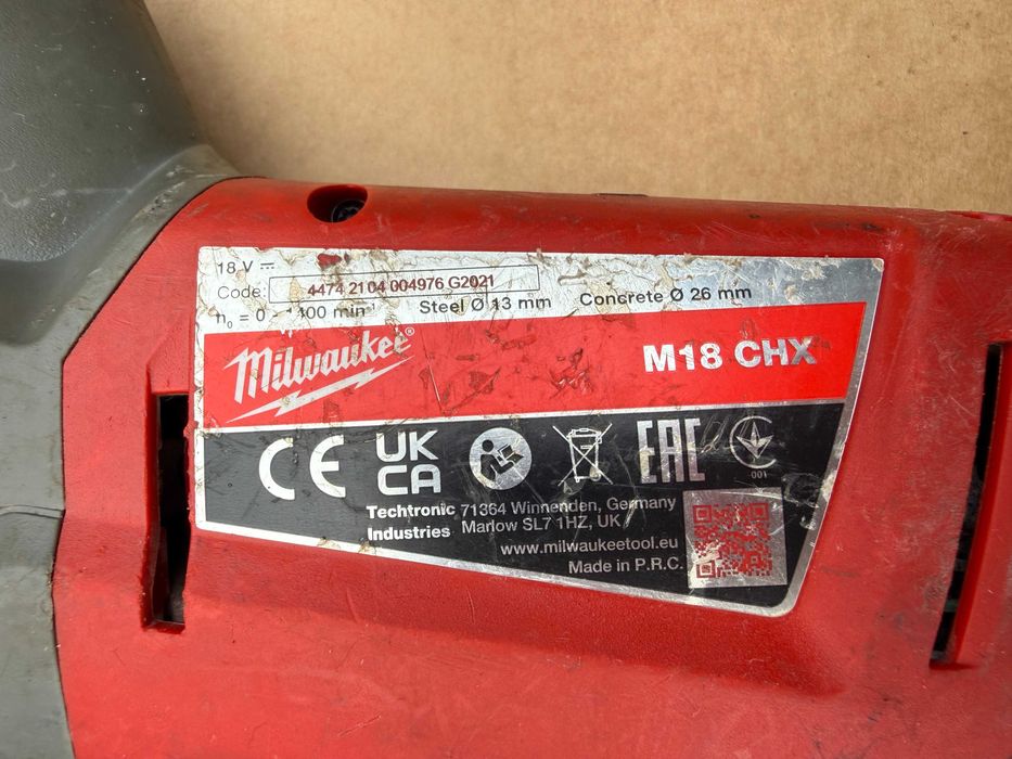 Młotowiertarka wiertarka milwaukee M18 CHX