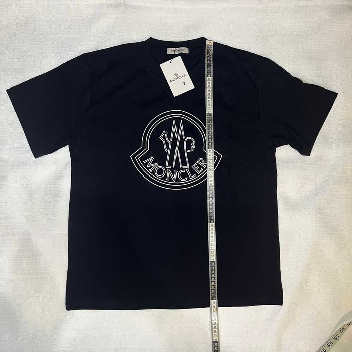 T-shirt Moncler Logo – Preta (Nova com etiqueta)