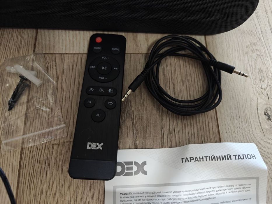 Саундбар DEX SBM-030 з пультом і кріпленням