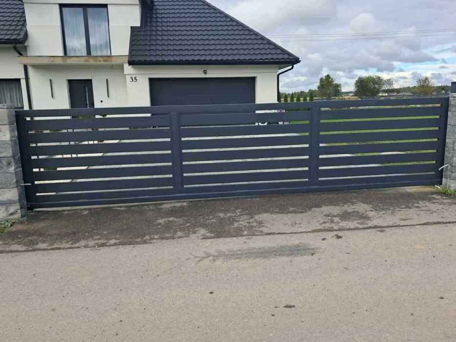 Bramy i Furtki  Palisadowe na wymiar  oraz z panelem 3D