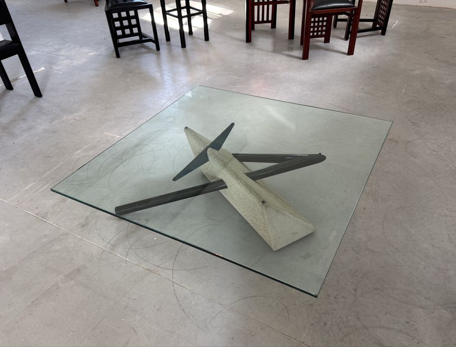 Duży,włoski stolik Allison marki Saporiti,proj. Franco Passarello,70s