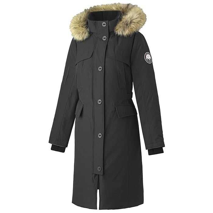 Зимова довга пухова парка Alpinetek (нова, S/M)