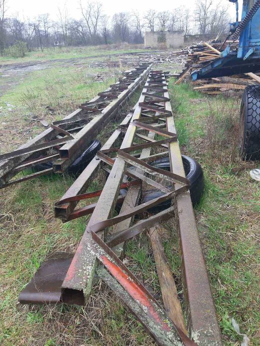 Продам фермы металлические бу 12.7 метра, 5 шт, в хорошем состоянии.