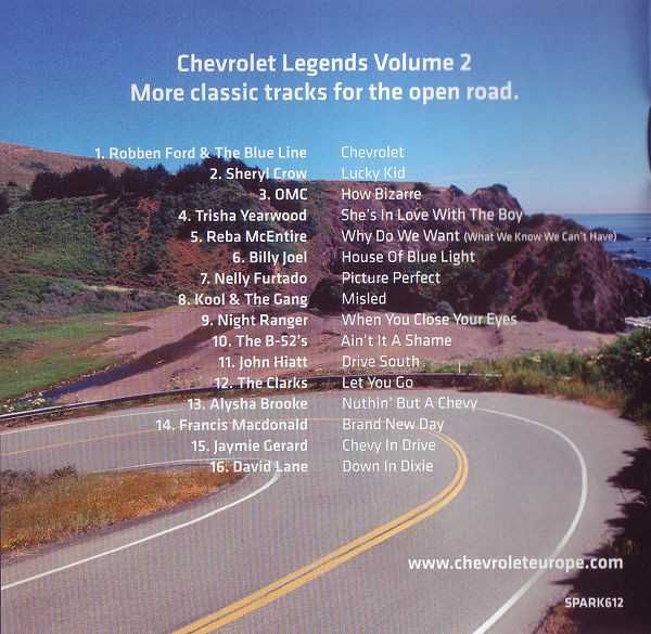 CD ‎– Chevrolet Legends Volume 2 - NOVO CD 2008