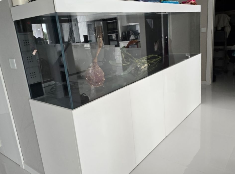 Piekne akwarium nowe 260cm opti white 12
