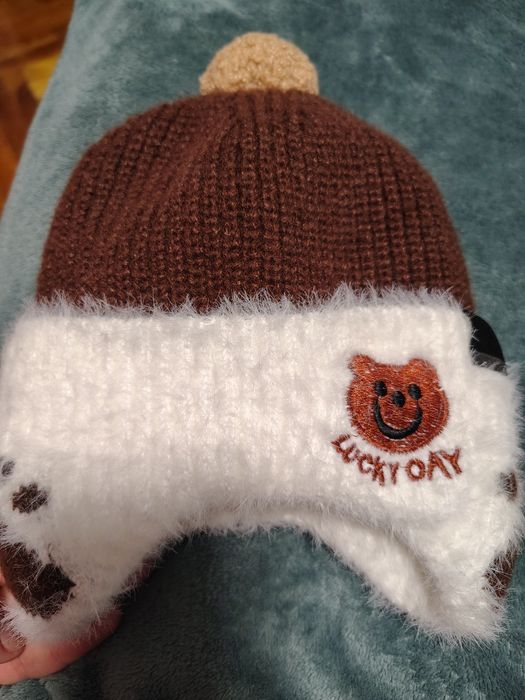 Шапка детская теплая