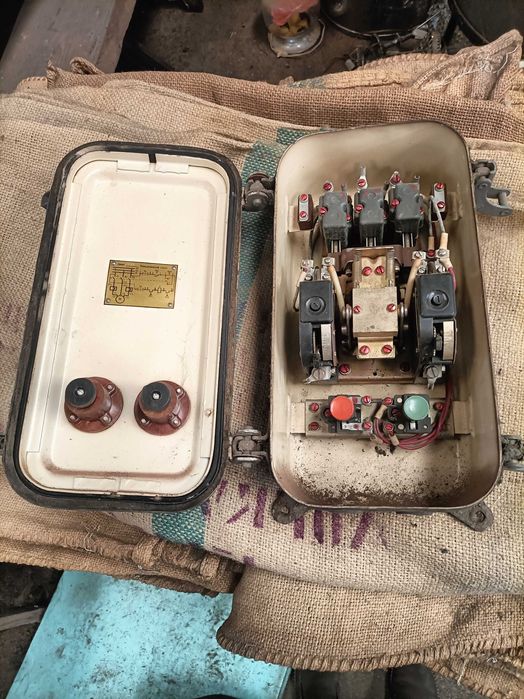 Colecionável, Disjuntor elétrico, década de 80, URSS.