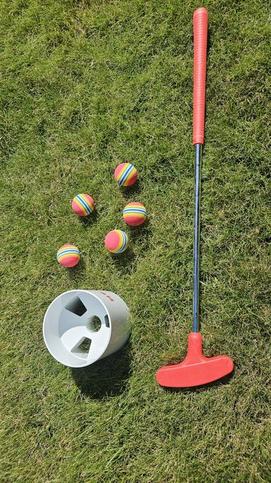 Mini-golf do ogrodu dla dzieci. Bezpieczne