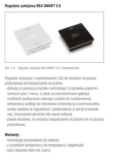 REHAU Regulator pokojowy NEA SMART 2.0 HRW