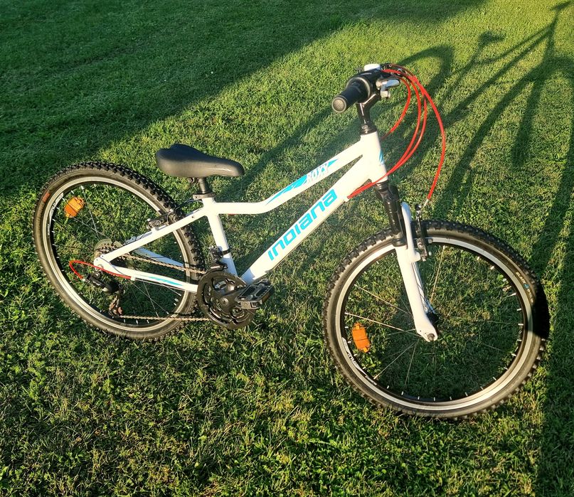 Rowerek dla  dziecka INDIANA  ROXY  JR /kola-24"/Transport do 60km