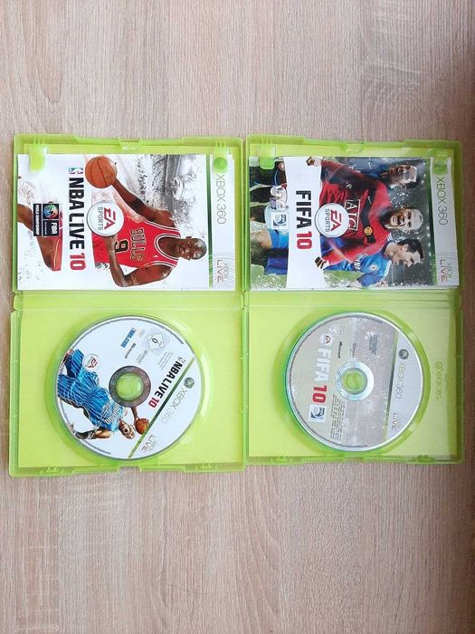 Xbox 360 FIFA 10 та NBA 10