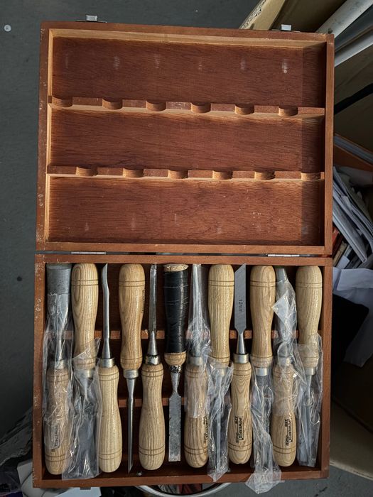 Stare , sprawne dłuta dłuto zestaw