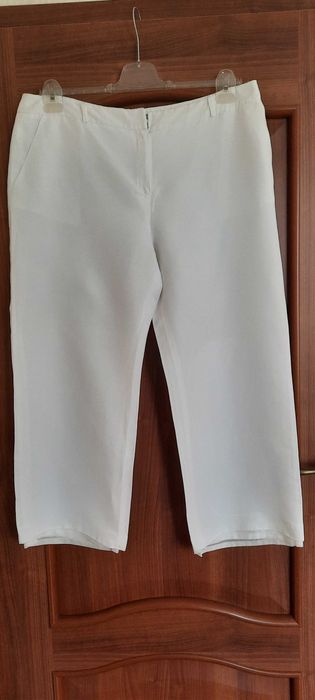 Spodnie lniane damskie Marks&Spencer rozmiar 46 (UK 18 short)