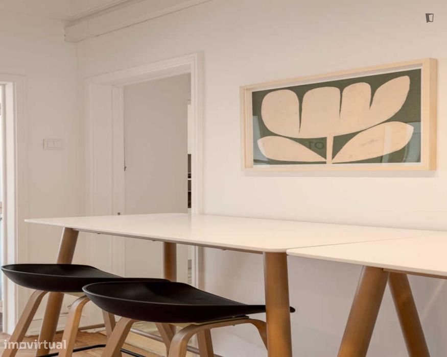 Quarto - localizado em Alvalade Lisbon