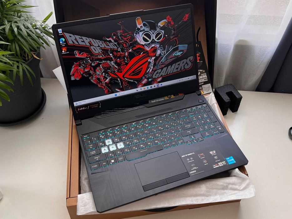 NEW! 144гц Игровой ноутбук Asus TUF Gaming 15 (RTX 3050 , intel i5 11th ,512ssd 16ram) 3060,4050