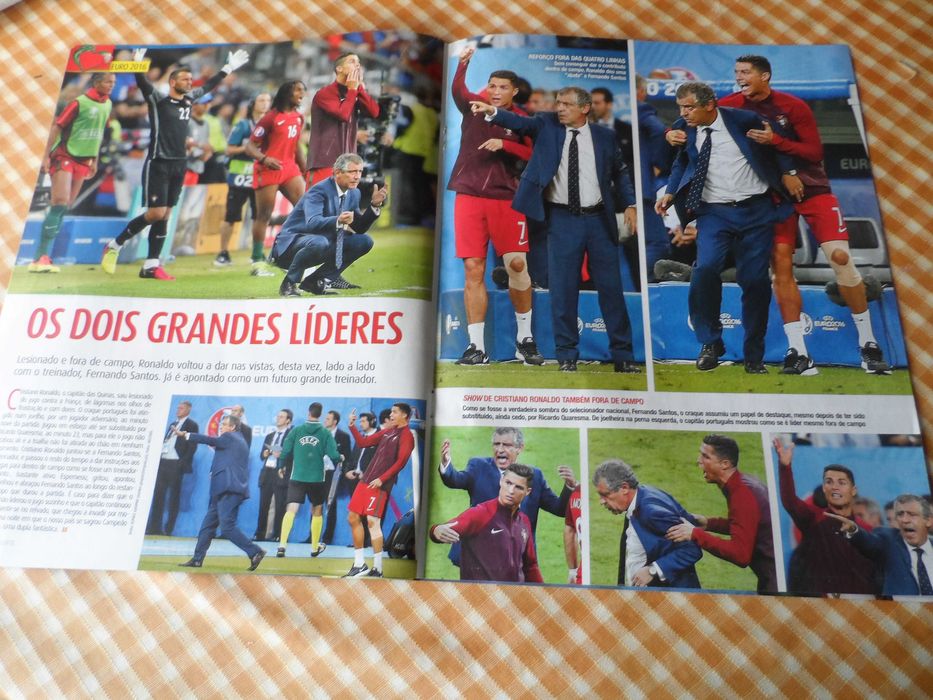 Poster + Revista- CAMPEÕES EUROPEUS Portugal 2016