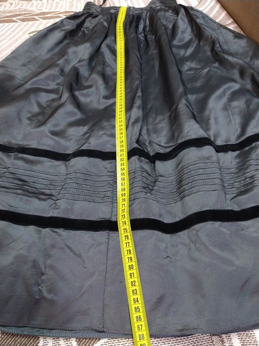 Дизайнерська пишна спідниця Vera Mont, металік, р. s/36