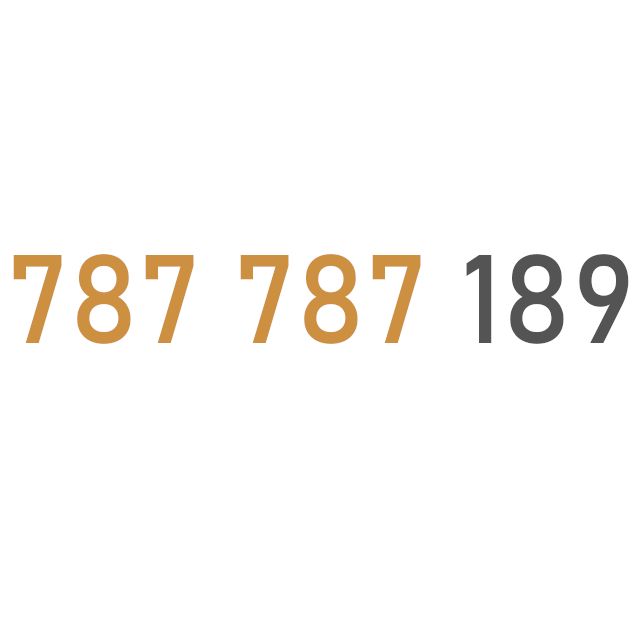 ZŁOTY NUMER : 787_787_189