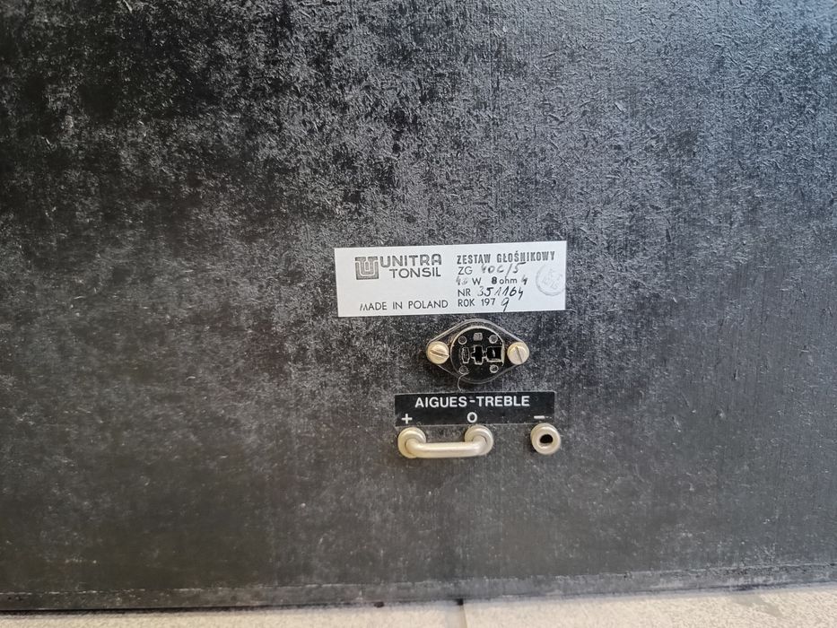 Kolumny Tonsil model Zg40c.