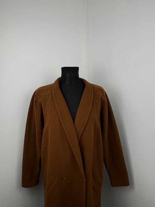 Damski Płaszcz Wełna Kaszmir