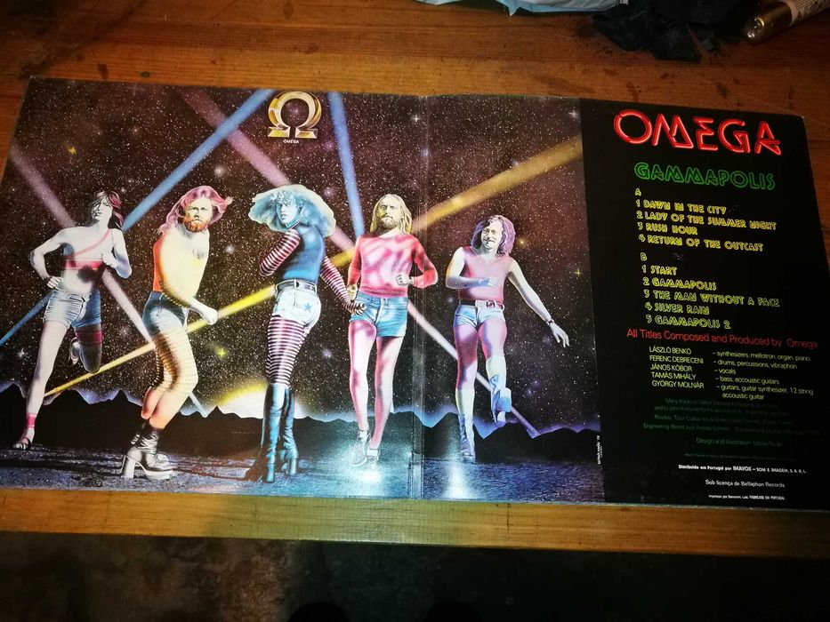 OMEGA - Gammapolis (Ed POR - Gatefold - 1979) LP