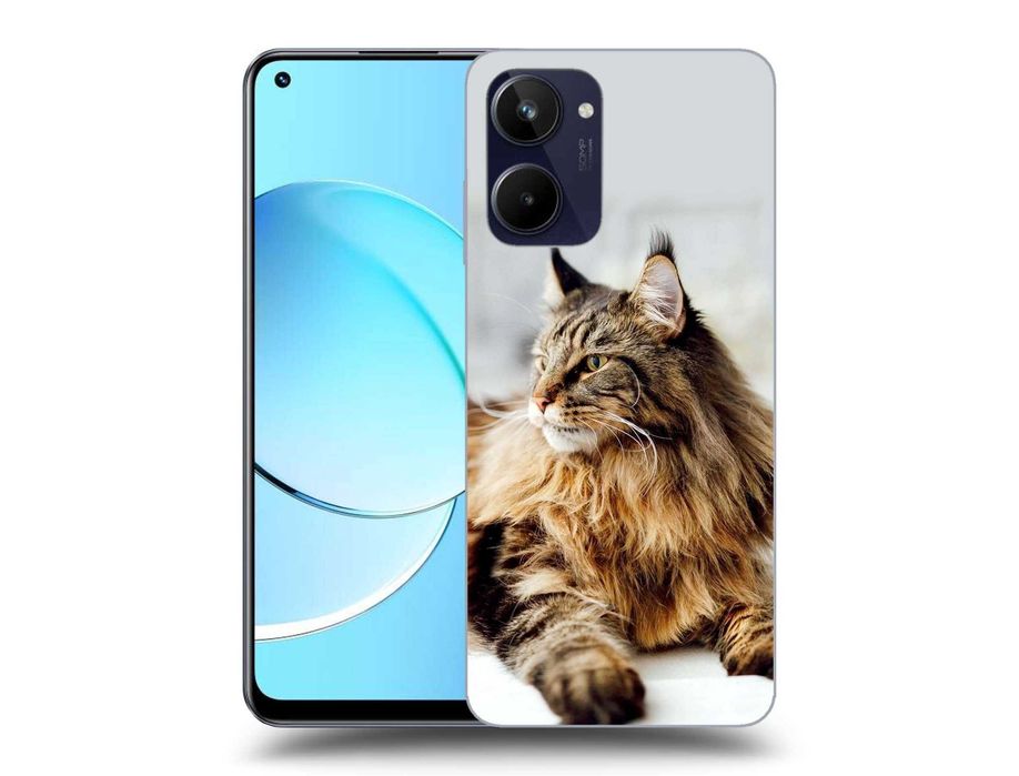Etui nakładka telefon kot Maine Coon iPhone Samsung Realme VIVO OPPO
