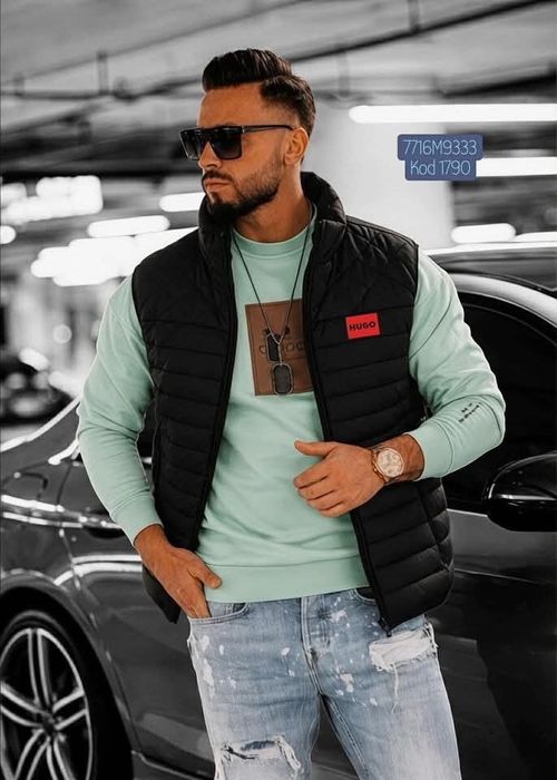 Hugo Boss bezrękawniki męskie S M L XL 2xl