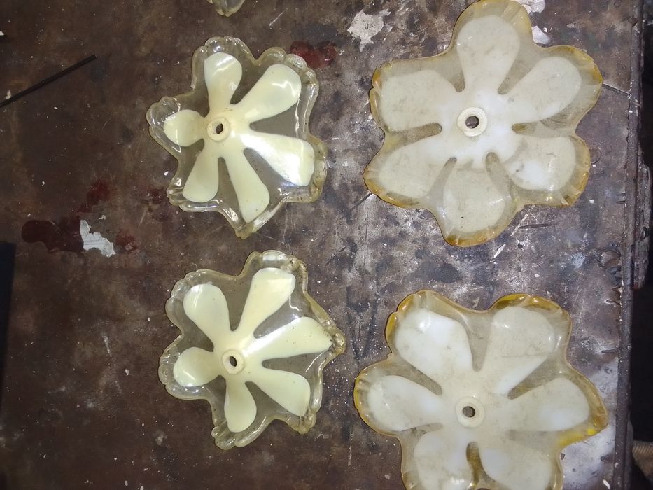 Szklane kwiaty/klosze okazja