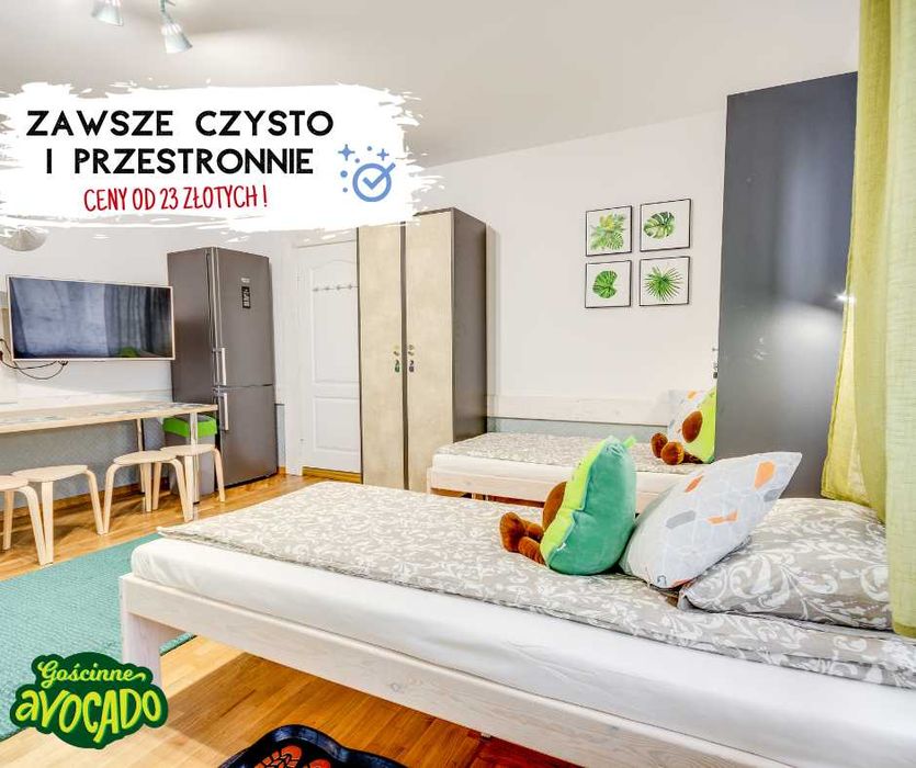 Nocleg Kraków Tanie noclegi pracownicze Kwatery Hostel Wolne Pokoje TV