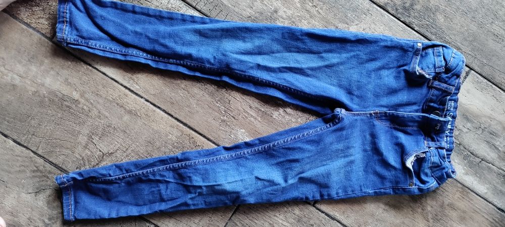 Denim spodnie chłopięce 134