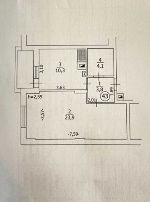 Продам 1к квартиру ЖК Банківський.
