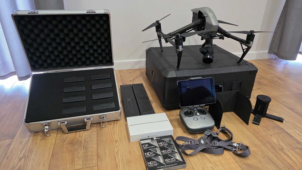 Dji Inspire 2 bogaty zestaw