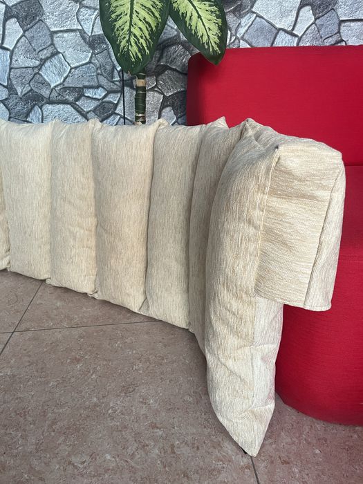 Подушка захист на спинку ліжка подголовник для кровати изголовье борт