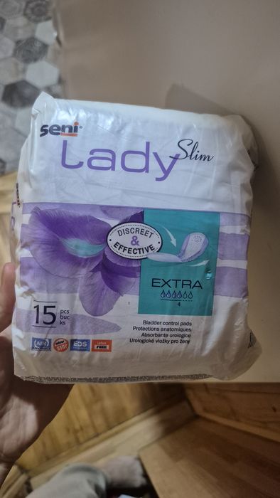 Урологічні прокладки Seni та Tena