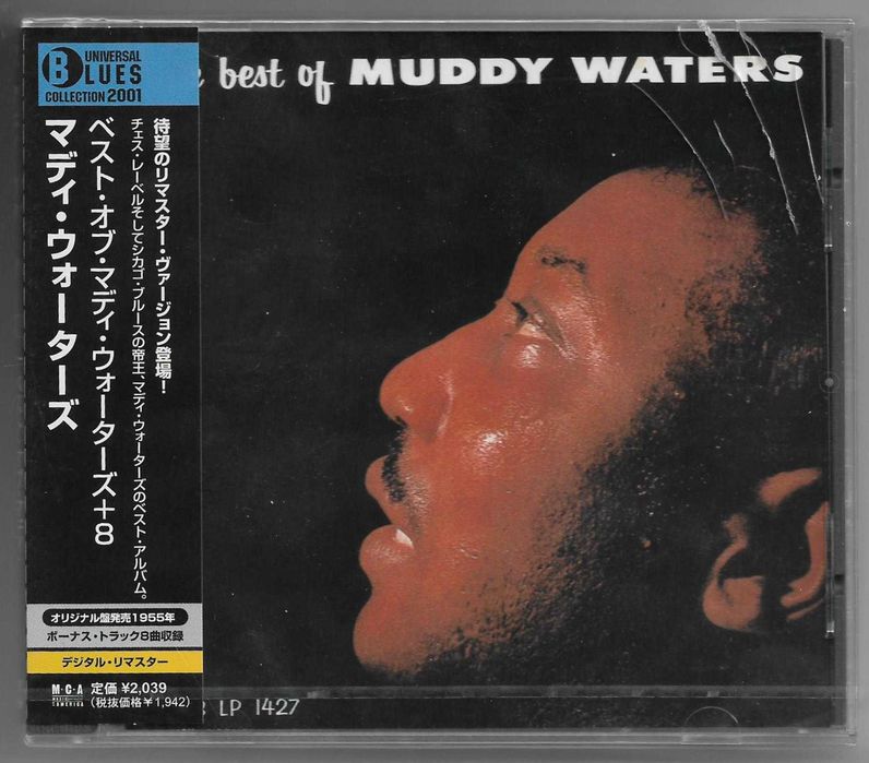 Muddy Waters ‎– The Best Of Muddy Waters - CD OBI JAPAN PROMO Nowa