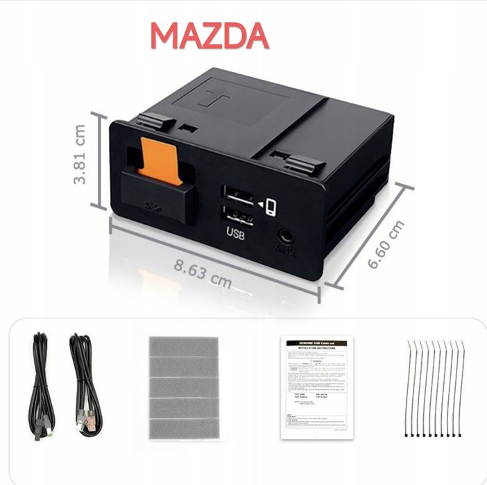 K1414 Adapter Moduł  tk78 66 9u0C DO ANDROID AUTO APPLE CARPLAY Mazda