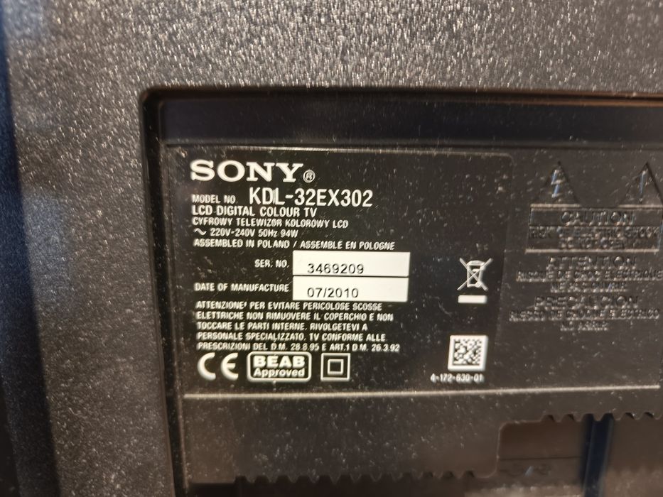 Telewizor Sony 32 z dekoderem canal +