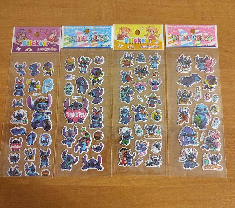 Наклейки Стич Disney