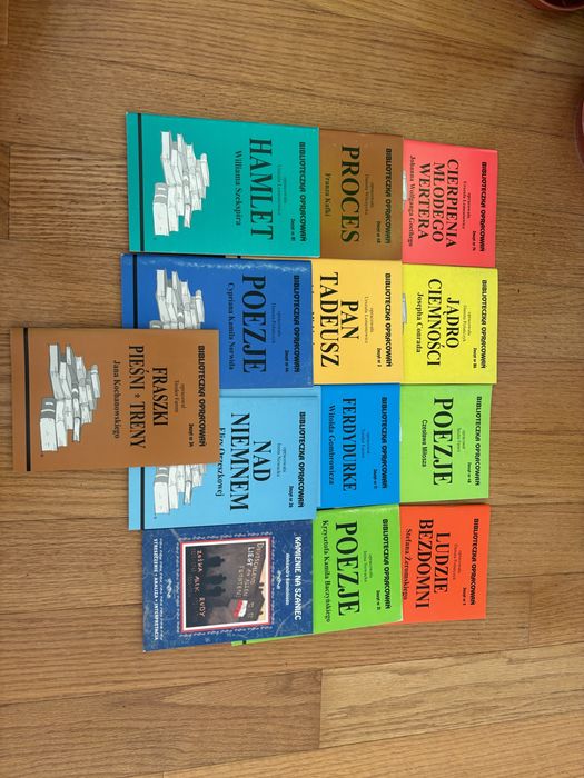 Opracowania lektur, biblioteczka opracowań