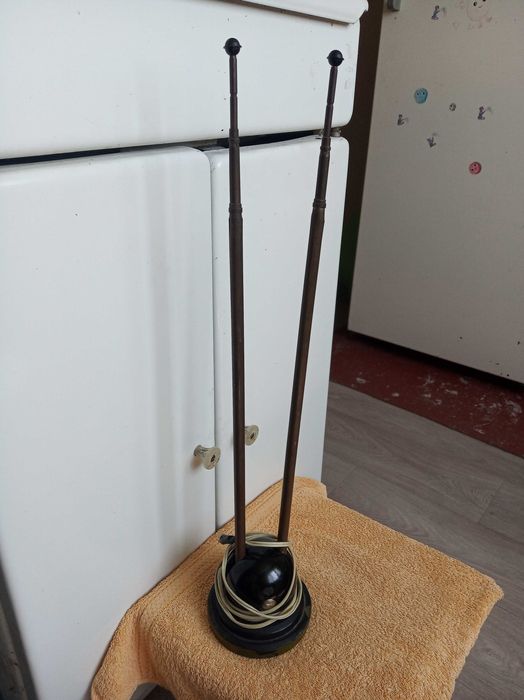 Недорого! Антенна ТВ комнатная СССР (латунь, чугун)